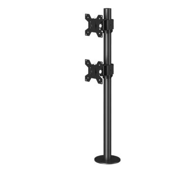 GVMUKNYE Up and down dual screen monitor stand industrial multi-screen perforated mechanical arm computer display