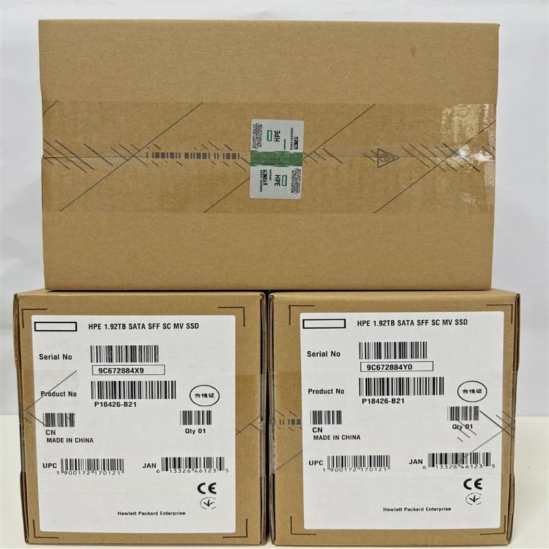 HPE P18426-B21 P18484-001 SATA 1.92TB 6G 2.5" SFF RI G8 G9 Gen10 Server SSD
