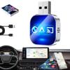 AXMVP Wireless Carplay Adapter, 2026 Upgrade 3 in 1 Bluetooth 5.0 Wireless Screen Mirroring for iPhone & Android, Plug & Play Car Adapter for Auto Carplay Conversion, Stable WiFi 2.4/5GHz view 1
