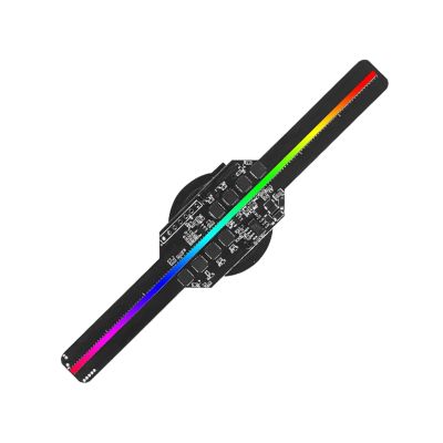 14CM Mini 3D Hologram Fan 7W Advertising Display Projector Light For Halloween Christmas High Brightness