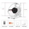 3D Hologram Projection Desktop Aerial Stereoscopic Imaging Vertical LED Fan Screen Outdoor Advertising Machine Holographic Fan High Brightness view 2