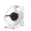 3D Hologram Projection Desktop Aerial Stereoscopic Imaging Vertical LED Fan Screen Outdoor Advertising Machine Holographic Fan High Brightness view 3