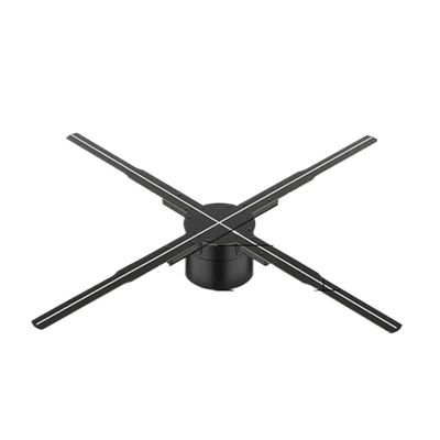 65cm 3D Hologram Projector Fan, Wifi LED Sign 3D Advertising Player, for Business Store Shop Bar Holographic Advertising Lights High Brightness