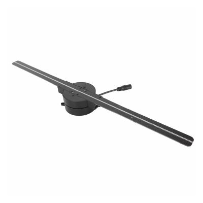 3D Hologram Fan, 2 Blades 224 LED Beads Clear Video Images 2000x224 Support WiFi APP Hologram Projector Fan For Store High Brightness