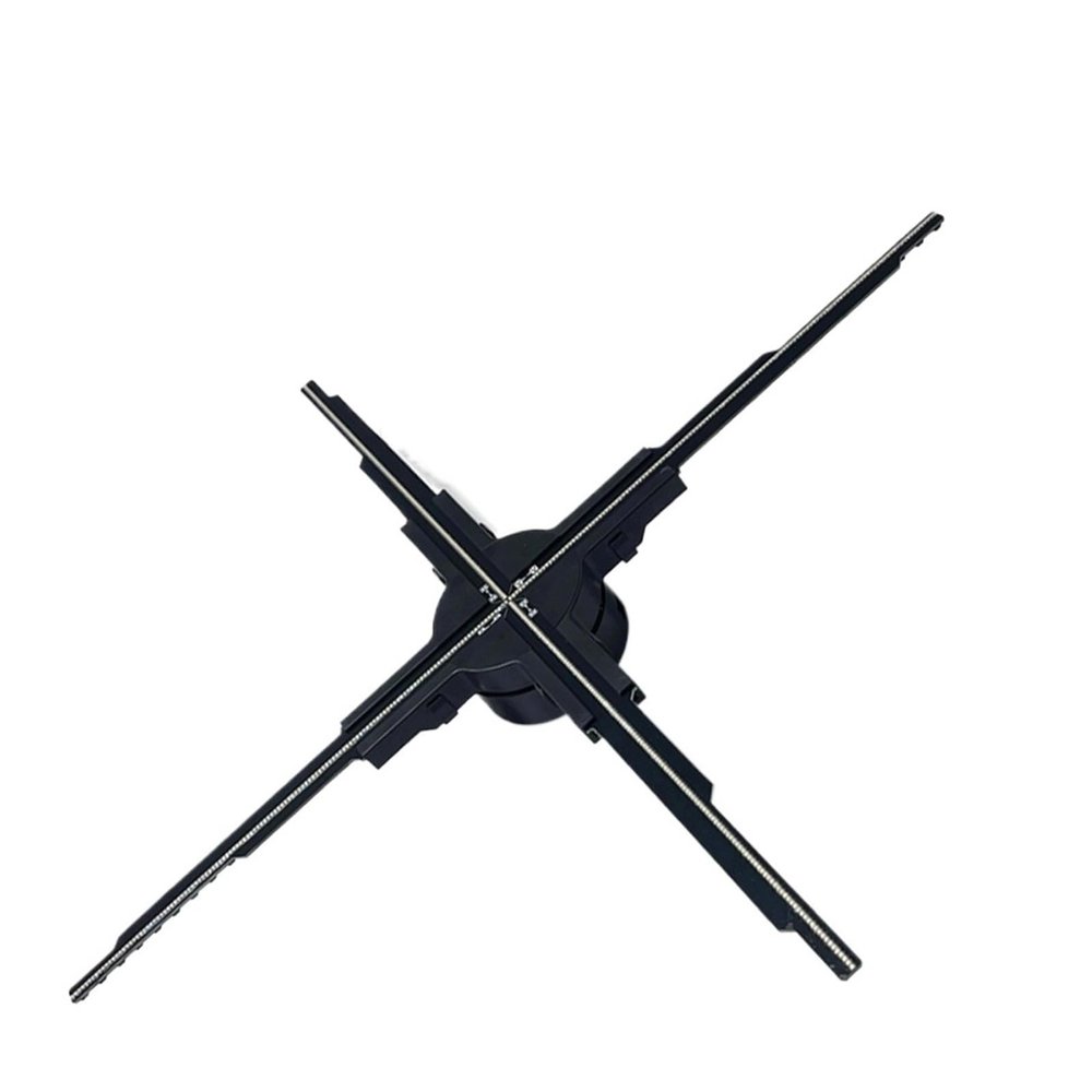 65cm 3D Fan Hologram Projector, LED Holographic Player, Support Video Picture Shop Supermarket Advertising Display Logo Light High Brightness