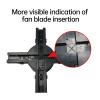 60cm 3D Hologram Fan Projector, Wifi LED Holographic Player, Support Video Shop Supermarket Advertising Display Light High Brightness view 3