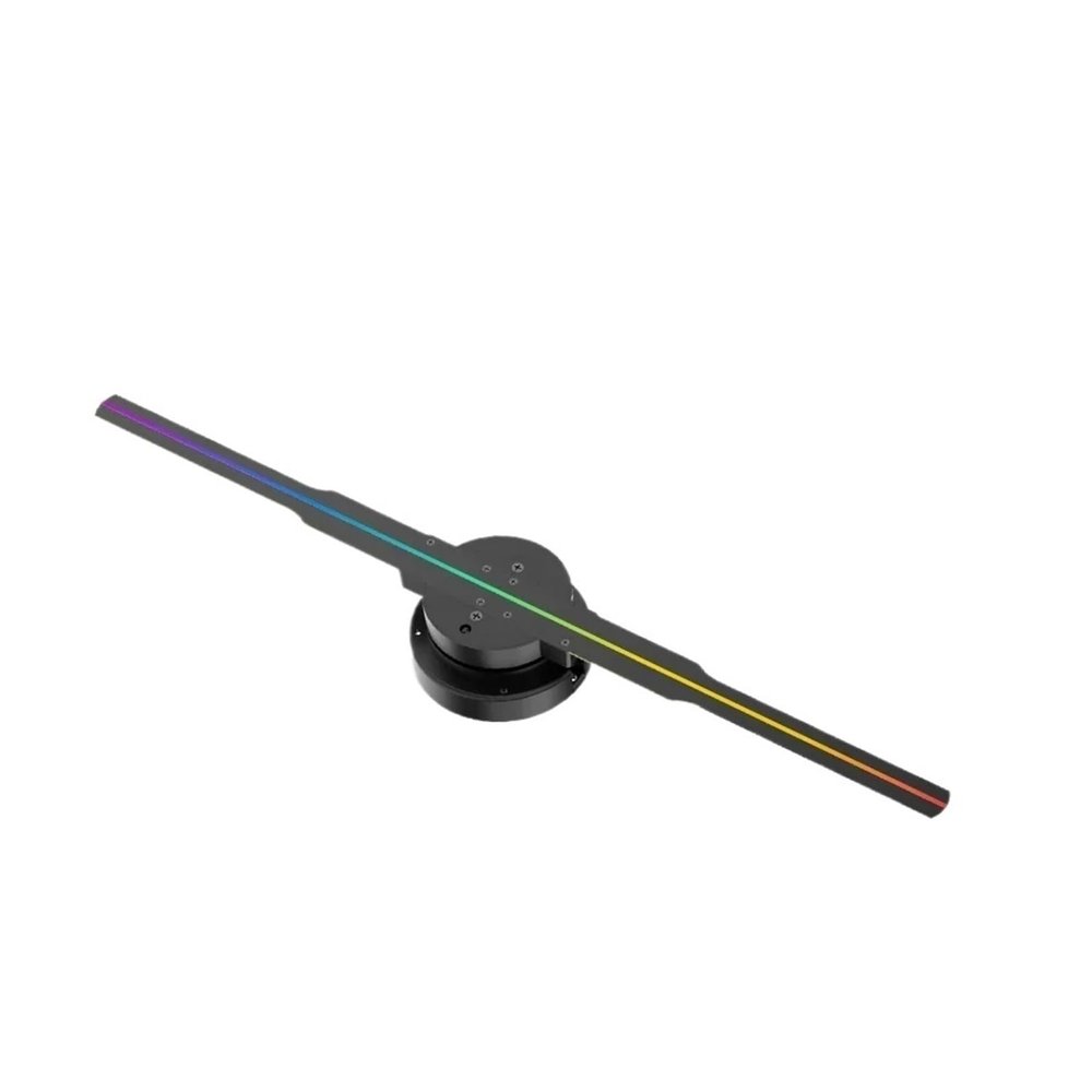 42cm 3D Holographic Fan With Wifi Remote DIY LED Video Lights Rotating Advertising Display Projector High Brightness