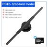 42cm 3D Holographic Fan With Wifi Remote DIY LED Video Lights Rotating Advertising Display Projector High Brightness view 4