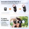Godox V1Pro-O TTL Li-ion Round Head Camera Flash, 76Ws Power, 100 Full-Power Continuous Shots, 2.4G Wireless (100m Range), High-Speed Sync (1/8000s), Compatible with Olympus Cameras view 3