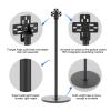 3d Holographic Fan Screen Stand Accessories, Aluminium Alloy, Convenient Multi-function Monitor Vertical Floor Stand High Brightness view 3