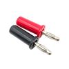 40PCS/4mm Banana Electrical Connector Adaptor Male Female Jack for Speaker Test Probes Converter(40 Red) view 4