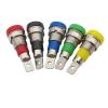 10Pcs 4mm Banana Socket Binding Post Panel Mount Connector Banana Adapter 5 Color M4(Yellow 10Pcs) view 1