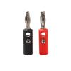 10Pcs Banana 4mm for Video Speaker Adapter Audio Wire Cable Connector Banana Plugs Connectors 4mm XF30(10black) view 1
