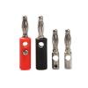 10Pcs Banana 4mm for Video Speaker Adapter Audio Wire Cable Connector Banana Plugs Connectors 4mm XF30(10black) view 3