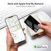 TACOSO MFi Slim Wallet Tracker Card, Apple Find My (iOS Only), 2 Pack view 4