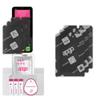 apgo 3x MATTE Hybrid protective glass compatible with Pax A35, flexible nano glass, great replacement for tempered glass, scratch-resistant, full glue view 2