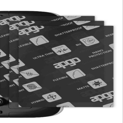 apgo 3x MATTE Hybrid protective glass compatible with Steam Deck, flexible nano glass, great replacement for tempered glass, scratch-resistant, full glue