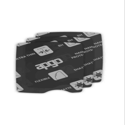 apgo 3x MATTE Hybrid protective glass compatible with iCarsoft MB V3, flexible nano glass, great replacement for tempered glass, scratch-resistant, full glue