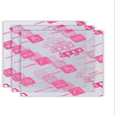 apgo 3x Ultra-Clear Hybrid protective glass compatible with Microsoft Surface NUC1, flexible nano glass, great replacement for tempered glass, scratch-resistant, full glue