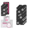 apgo 3x MATTE Hybrid protective glass compatible with Pax A6650, flexible nano glass, great replacement for tempered glass, scratch-resistant, full glue view 2