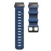 2226mm Braided Nylon Sports Watchbands fit for Garmin Tactix 87 Pro/Quatix 77X653(GREEN BLUE,26mm) view 1