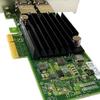 10GbE RJ45 Network Card Compatible with X550-T2 PCIe Ethernet Card, 2 Ports 10GBASE-T RJ45, PCIe 3.0 x4, SR-IOV Jumbo Frames PXE iSCSI, VLAN 802.1Q NBASE-T 2.5G/5G, CAT6A 100m PCI Network Adapter view 4