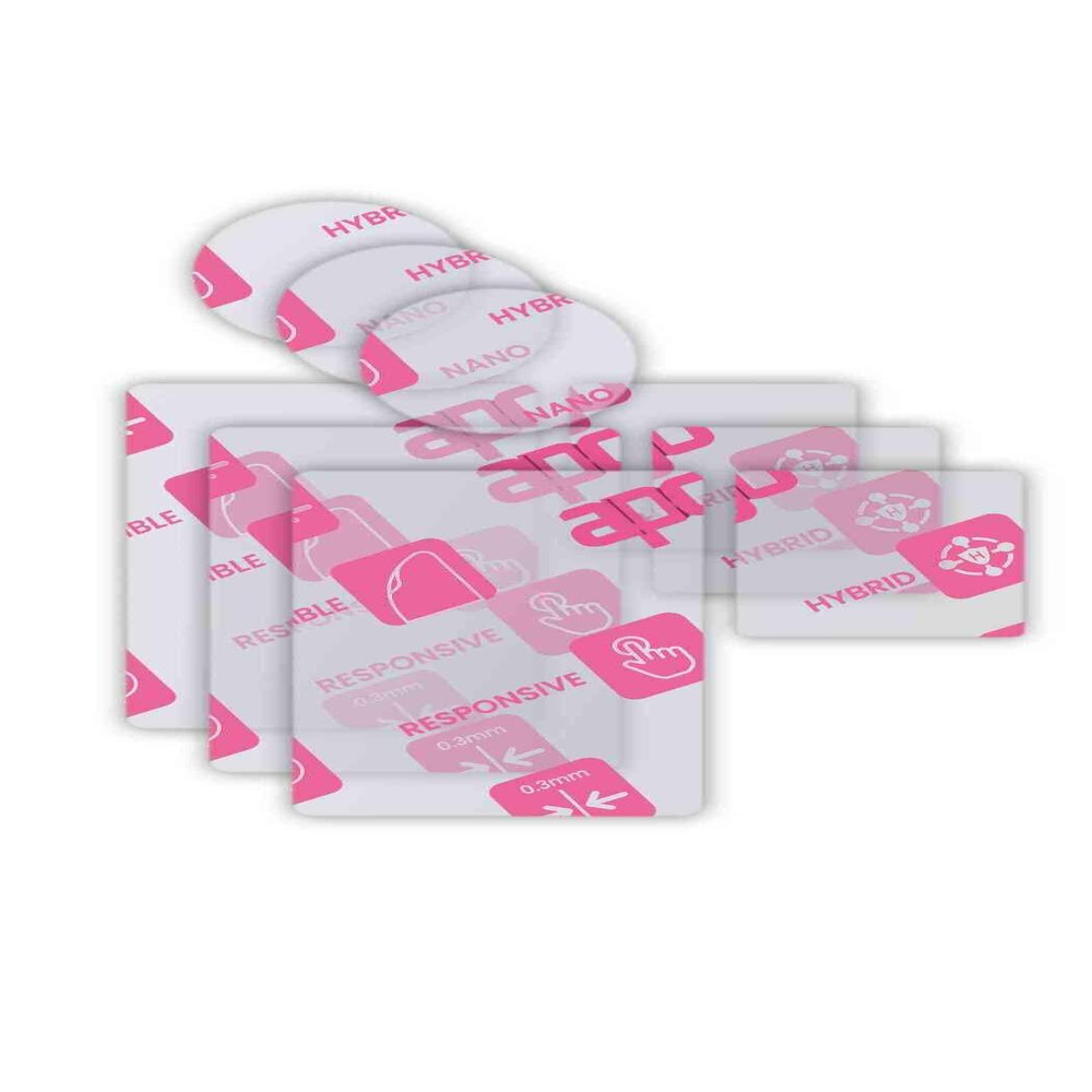 apgo 3x Ultra-Clear Hybrid protective glass compatible with Agfaphoto Realimove AC9500, flexible nano glass, great replacement for tempered glass, scratch-resistant, full glue