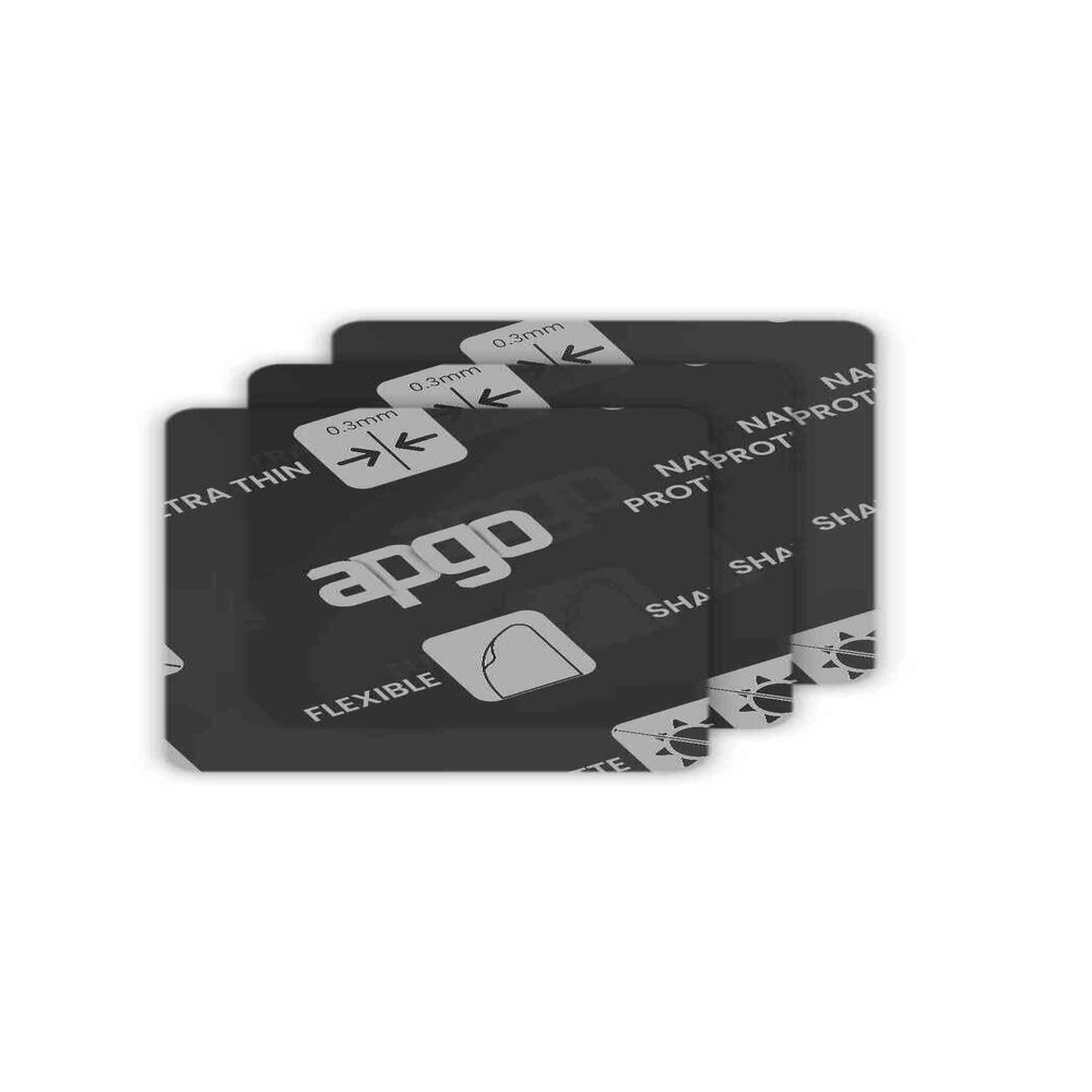 apgo 3x MATTE Hybrid protective glass compatible with SecuX Neo Series, flexible nano glass, great replacement for tempered glass, scratch-resistant, full glue