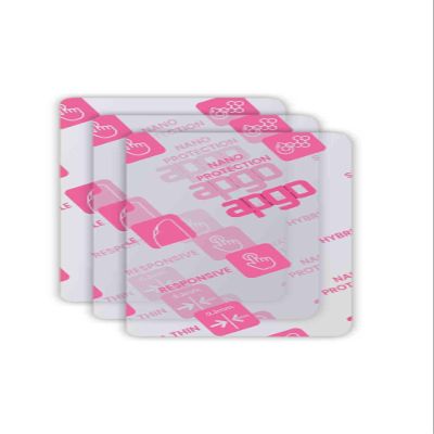 apgo 3x Ultra-Clear Hybrid protective glass compatible with Abxylute One, flexible nano glass, great replacement for tempered glass, scratch-resistant, full glue
