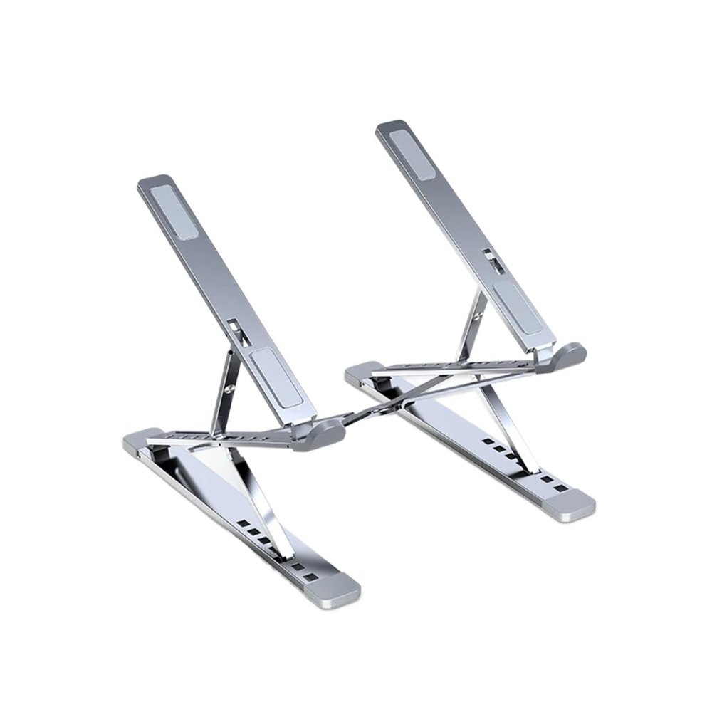 Adjustable Laptop Stand Aluminum, Tablet Notebook Stand Table Cooling Pad Foldable Laptop Holder(N8-s)
