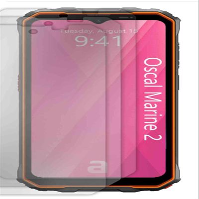 apgo 3x Hydrogel Ultra-Clear Screen Protector for Oscal Marine 2, Hydrogel Film, Flexible, Soft TPU with positioning layer easy installation