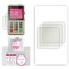 apgo 3x Hydrogel Matte Screen Protector for Pax D188, Hydrogel Film, Flexible, Soft TPU with positioning layer easy installation view 2