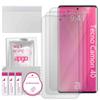 apgo 3x Hydrogel Ultra-Clear Screen Protector for Tecno Camon 40, Hydrogel Film, Flexible, Soft TPU with positioning layer easy installation view 2