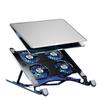 Best-Selling Laptop Base Stand Cooler Portable Foldable Notebook Stand With 4 Cooling Fan For 11-17.3 Devices Anti-slip view 2