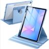 360 Rotating Stand Tablet Case Suitable for Samsung Galaxy Tab S11 Ultra 14.6" 2025 with Pen Holder Auto Wake/Sleep(Sky Blue) view 2
