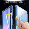 360 Rotating Stand Tablet Case Suitable for Samsung Galaxy Tab S11 Ultra 14.6" 2025 with Pen Holder Auto Wake/Sleep(Sky Blue) view 4