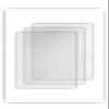 apgo 3x Hydrogel Ultra-Clear Screen Protector for JVC KW-M565DBT, Hydrogel Film, Flexible, Soft TPU with positioning layer easy installation view 1