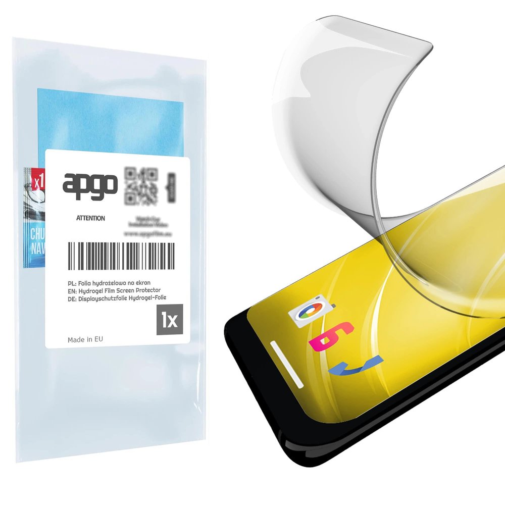 apgo 3x Hydrogel Ultra-Clear Screen Protector for Huawei MediaPad M6 10.8, Hydrogel Film, Flexible, Soft TPU with positioning layer easy installation