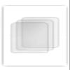 apgo 3x Hydrogel Ultra-Clear Screen Protector for Pax 8900-Physical Keypad, Hydrogel Film, Flexible, Soft TPU with positioning layer easy installation view 1