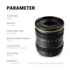 Compatible for Sony E-Mount 28mm F1.4 APS-C Wide Angle Manual Focus Lens(M43) view 4