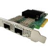 10/25GbE SFP28 Network Card Compatible with MCX4121A-ACAT PCIe Ethernet Card with ConnectX-4 Lx Controller, 2 Ports SFP28 (10/25G), PCIe 3.0, SR-IOV RoCE v2 Jumbo Frames PXE iSCSI PCI Network Adapter view 2