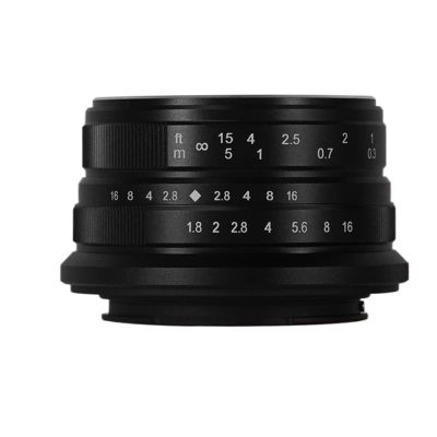 Compatible for Sony E-Mount 25mm F1.8 APS-C Wide Angle Auto Focus Lens Zev-10 X Z M43 Mount(E-Mount(APS-C))