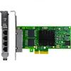 1GbE RJ45 Network Card Compatible with I350-T4 PCIe Ethernet Card, 4 Ports 10/100/1000BASE-T RJ45, PCIe 2.0 x4, SR-IOV Jumbo Frames PXE iSCSI VLAN Teaming PCI Network Adapter view 2