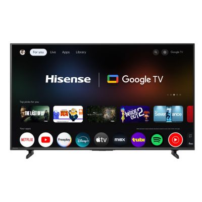 Hisense 50-Inch Class H5 Series 4K UHD HDR Google Smart TV (50H5BG, 2025 Model) - Dolby Vision Gaming, HDR 10, Motion Rate 120, AI Upscaler, DTS Virtual X, Game Mode Plus, Google Assistant Built-in