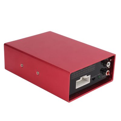 Car Amplifier, Digital o Psor, 6 Channel Amplifier with Tuning Delay, CaAmp for Enhanced Sound, Metal ABS truction