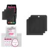apgo 3x Privacy Matte Hybrid protective glass compatible with Pax Q25, flexible nano glass, great replacement for tempered glass, scratch-resistant, full glue, anti-spy view 2