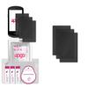 apgo 3x Privacy Matte Hybrid protective glass compatible with Garmin Edge 1040 Solar, flexible nano glass, great replacement for tempered glass, scratch-resistant, full glue, anti-spy view 2