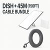 Star-Link Gen 3 Standard Satellite Internet Kit  Dish with Wi-Fi 6 Router + Extra 150FT Cable  High-Speed, Low-Latency Internet for Rural and Remote Homes view 2