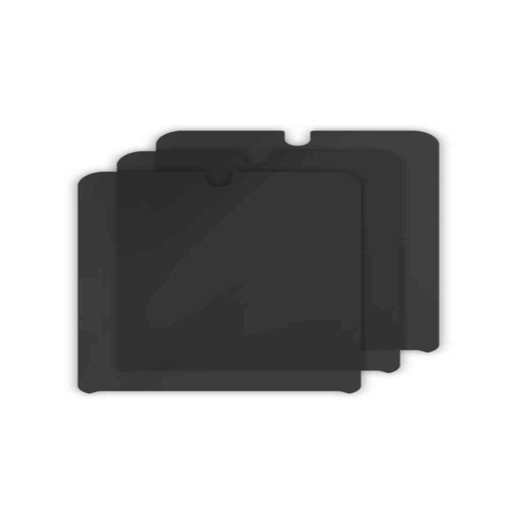 apgo 3x Privacy Matte Hybrid protective glass compatible with Pax A35, flexible nano glass, great replacement for tempered glass, scratch-resistant, full glue, anti-spy