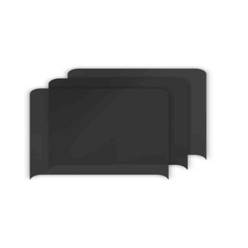 apgo 3x Privacy Matte Hybrid protective glass compatible with Ledger Flex, flexible nano glass, great replacement for tempered glass, scratch-resistant, full glue, anti-spy
